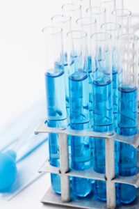 high-angle-blue-chemical-substances